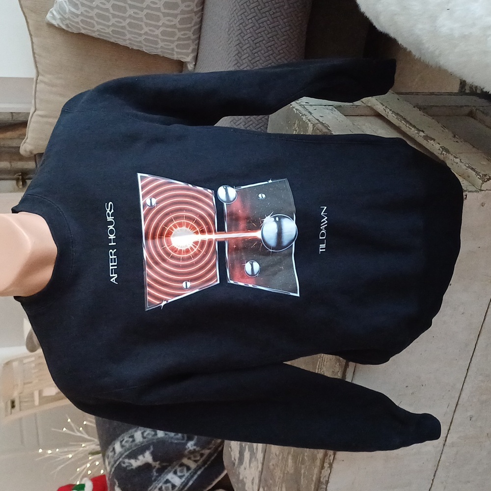 🔥🔥The Weeknd After Hours til dawn tour double sided sweatshirt S